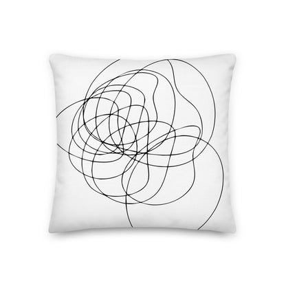 Minimalism White Premium Pillow