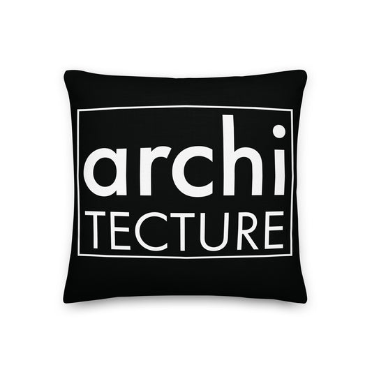 Architecture White Premium Pillow