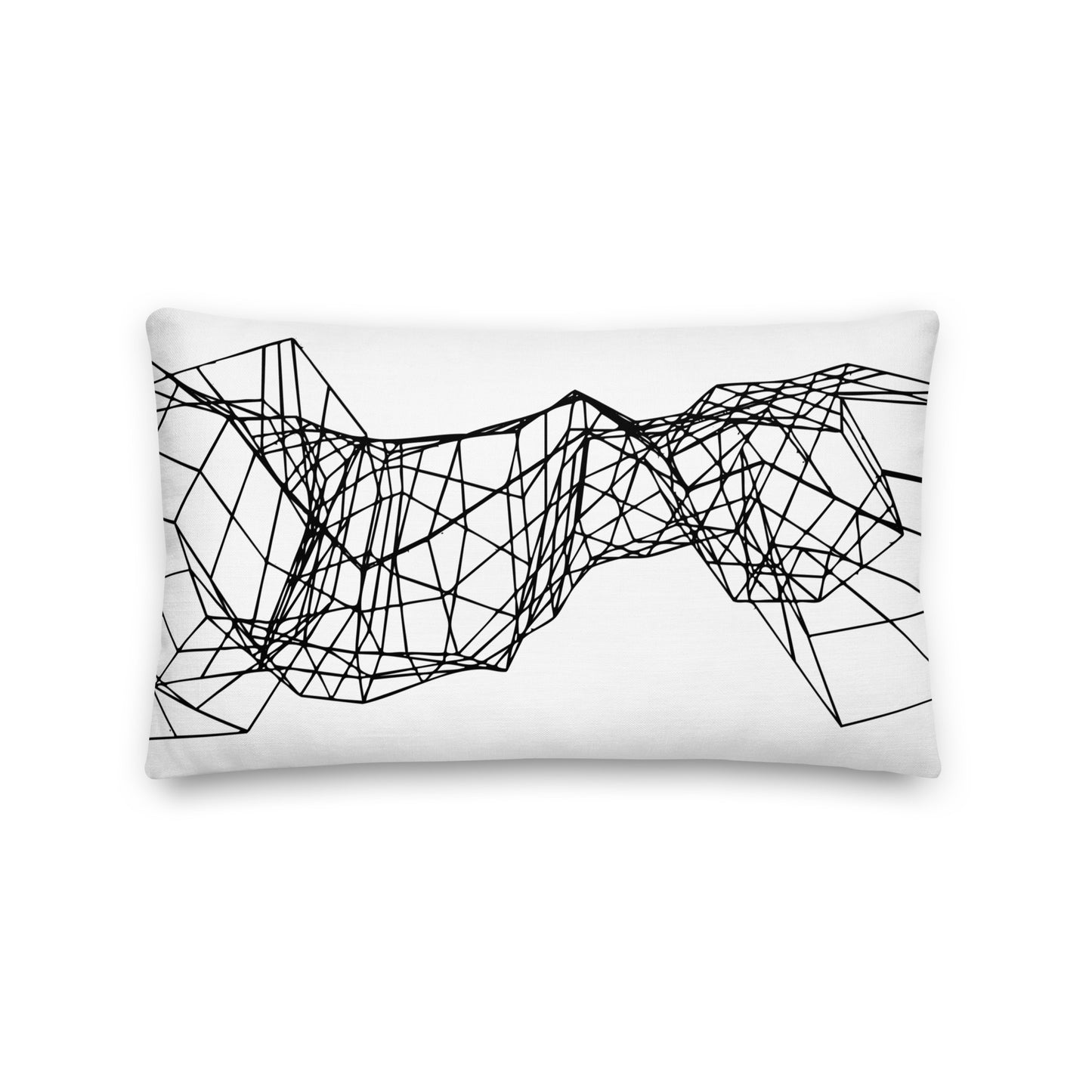 Prairie School White Premium Pillow