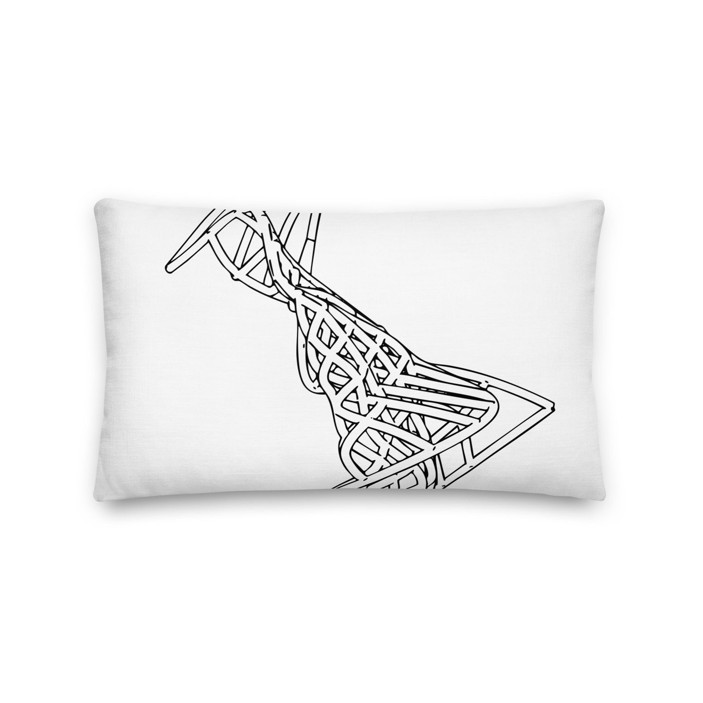 Parametric Black Premium Pillow