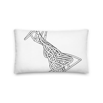 Parametric Black Premium Pillow