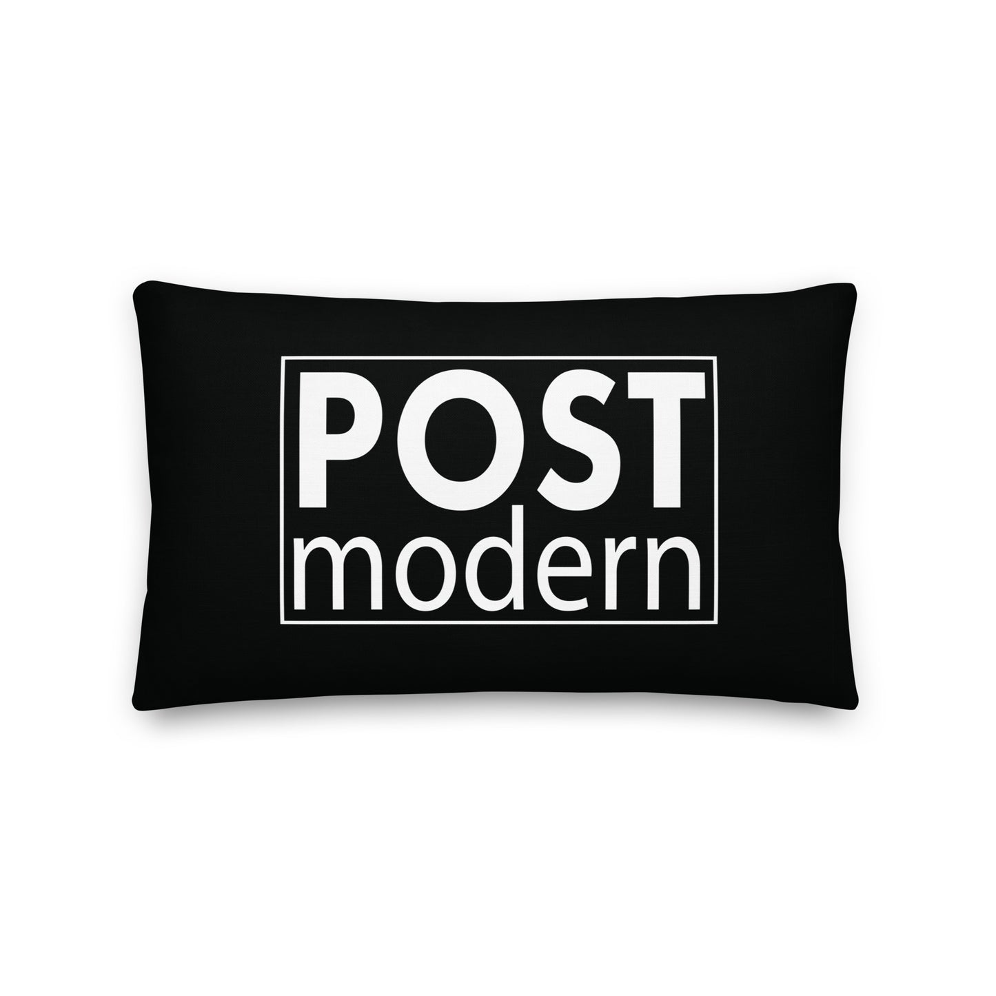 Post Modern Black Premium Pillow