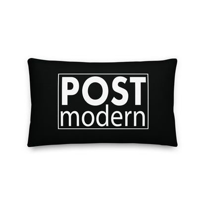 Post Modern Black Premium Pillow