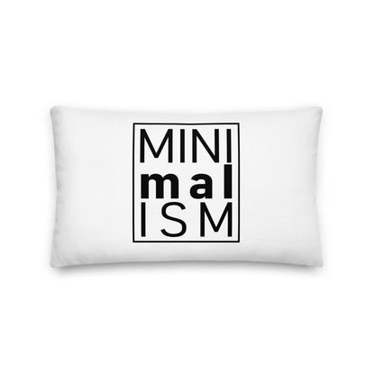 Minimalism White Premium Pillow