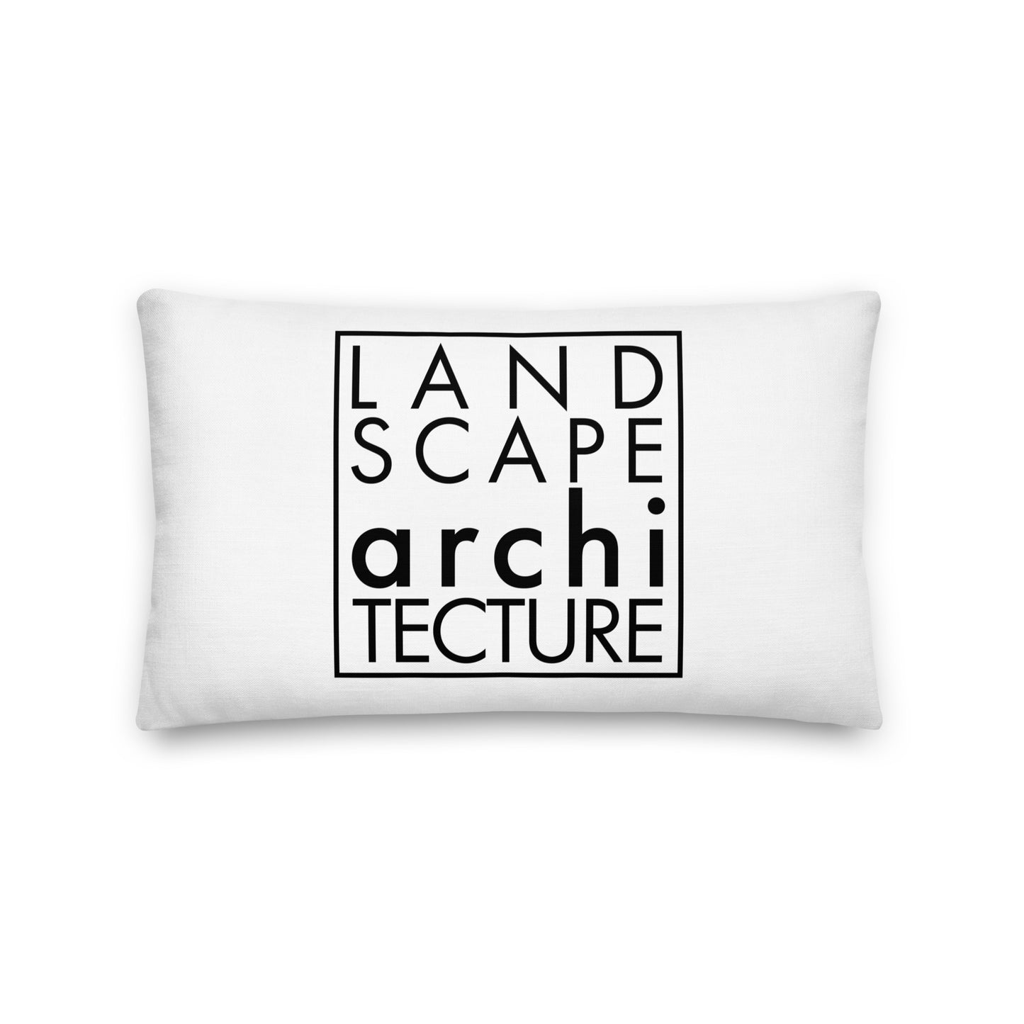 Landscape Architecture White Premium Pillow