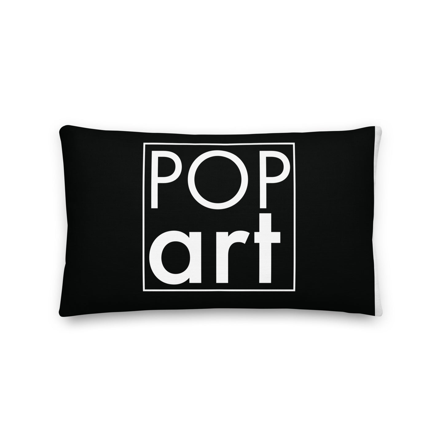 Pop Art Black Premium Pillow