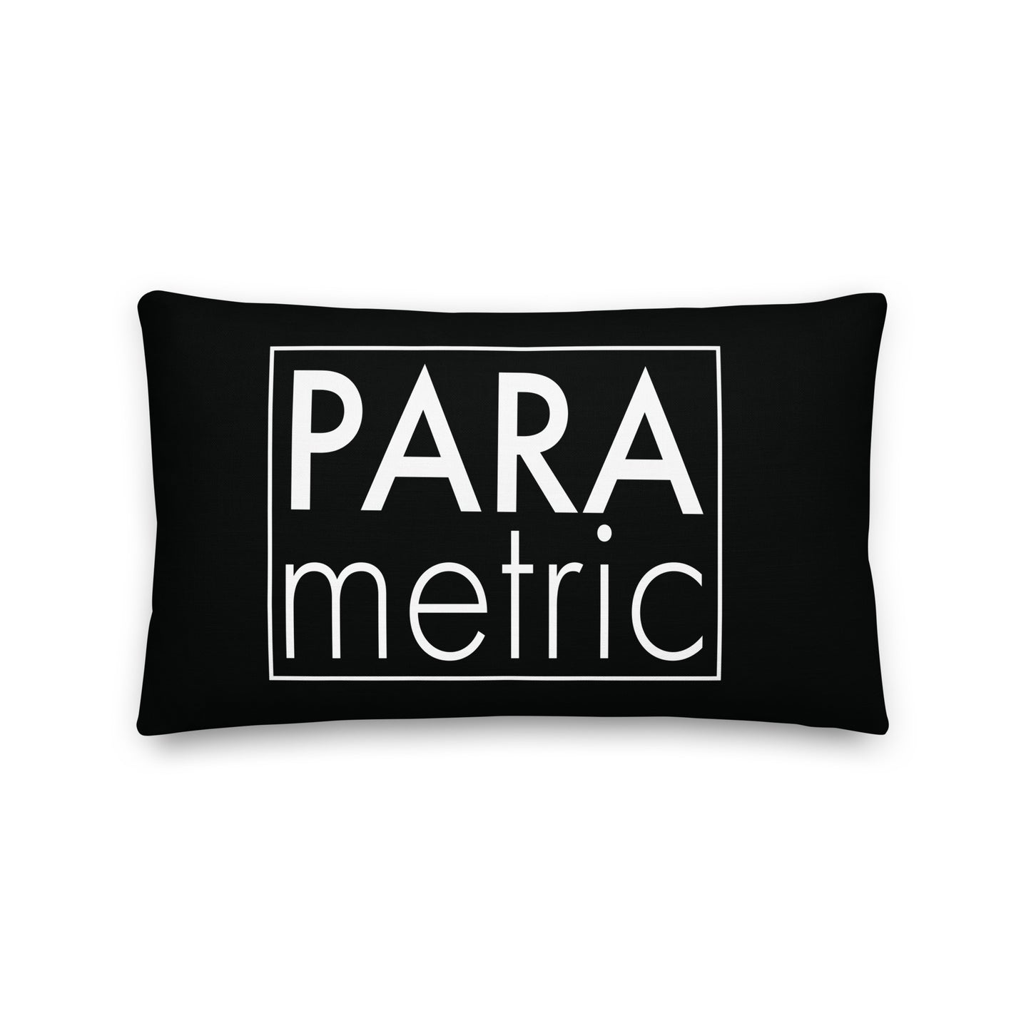 Parametric Black Premium Pillow