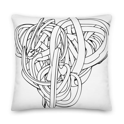 Pop Art White Premium Pillow