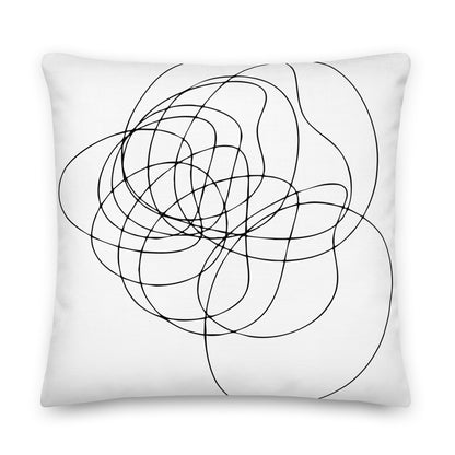 Minimalism White Premium Pillow