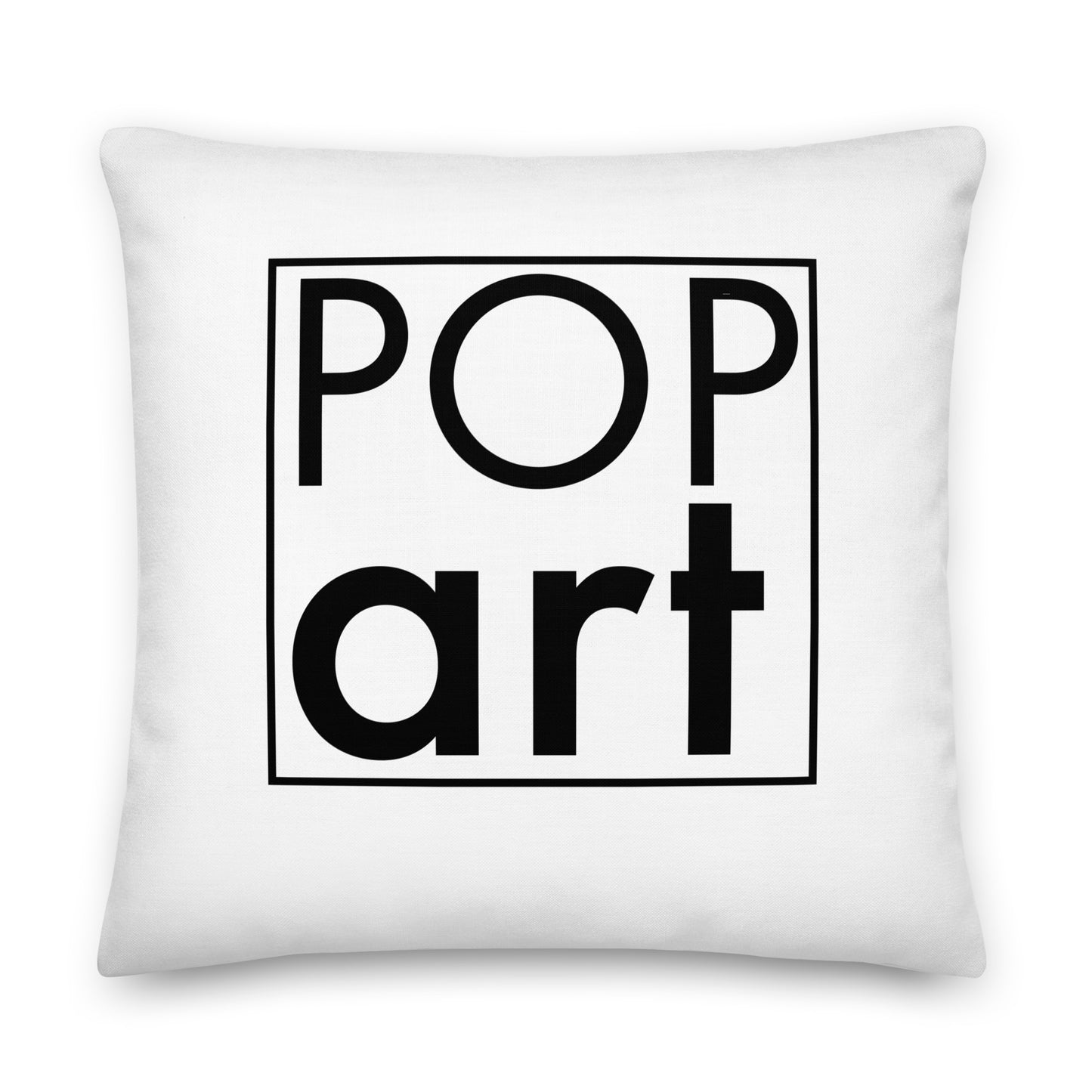 Pop Art White Premium Pillow