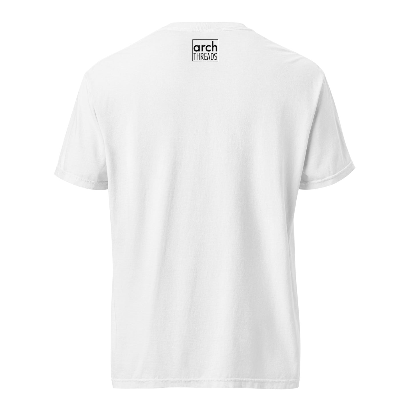 Mesh 1 White Unisex garment-dyed heavyweight t-shirt